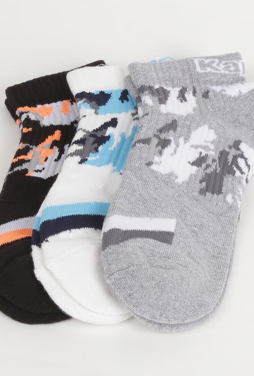 KAPPA Men Textured Socks - Pack of 3