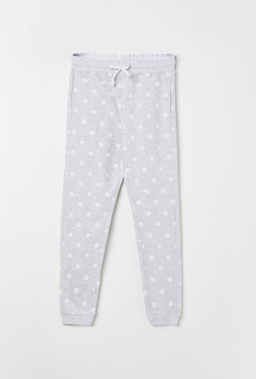 FAME FOREVER YOUNG Girls Printed Knitted Joggers