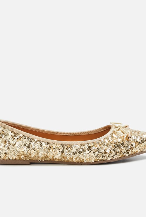 MELANGE Women Embellished Ballerinas