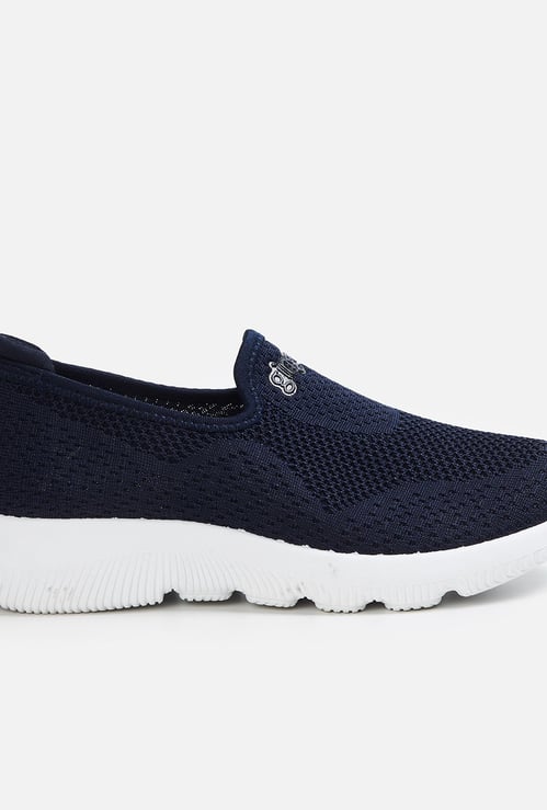 GINGER Women Textured Slip-on Shoes