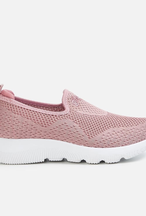 GINGER Women Textured Slip-on Shoes