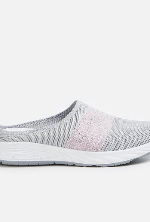 GINGER Women Textured Slip-On Shoes