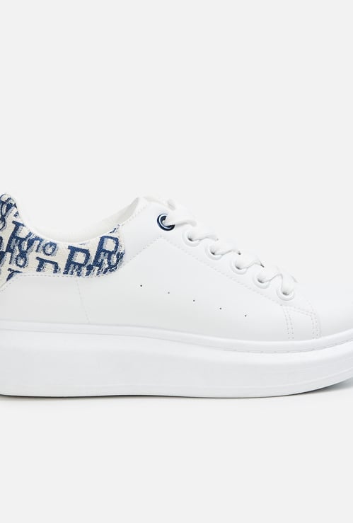 GINGER Women Printed Lace-Up Shoes