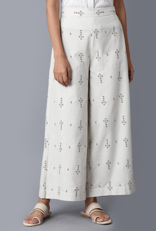 W Women Printed Straight Pants