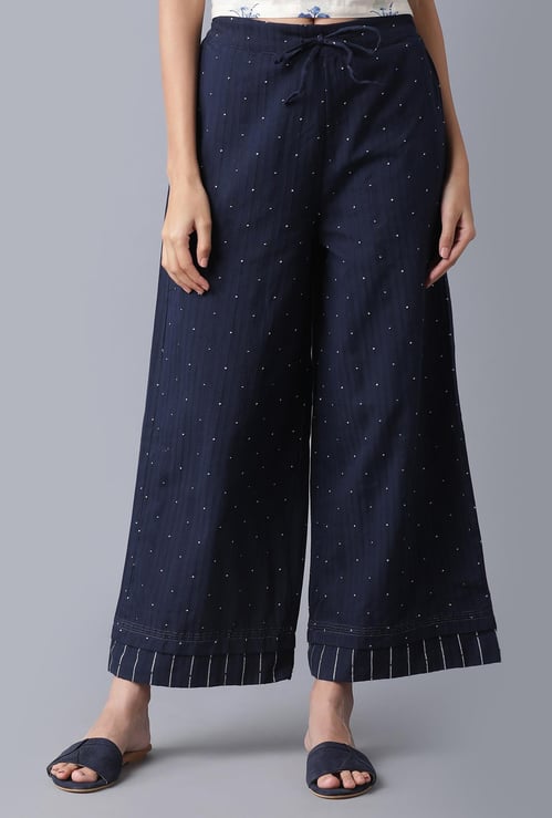 W Women Printed Palazzos