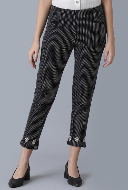 W Women Printed Straight Pants