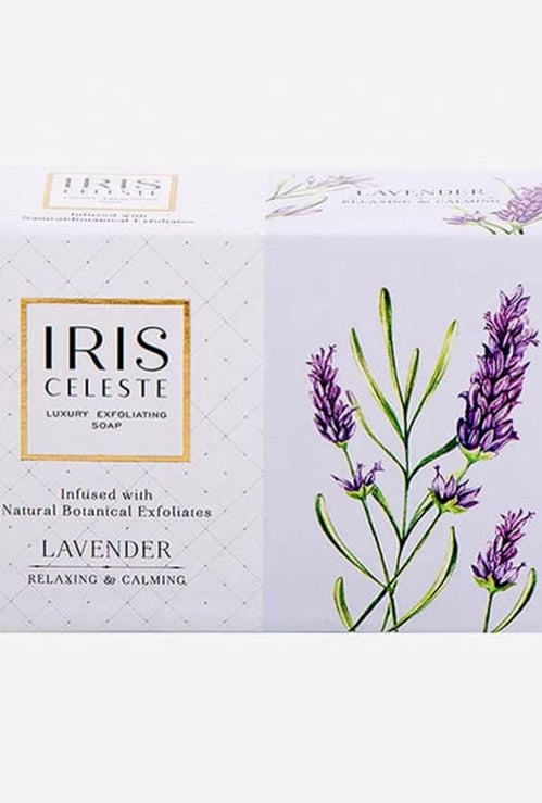 IRIS Celeste Luxury Exfoliating Soap - Lavender