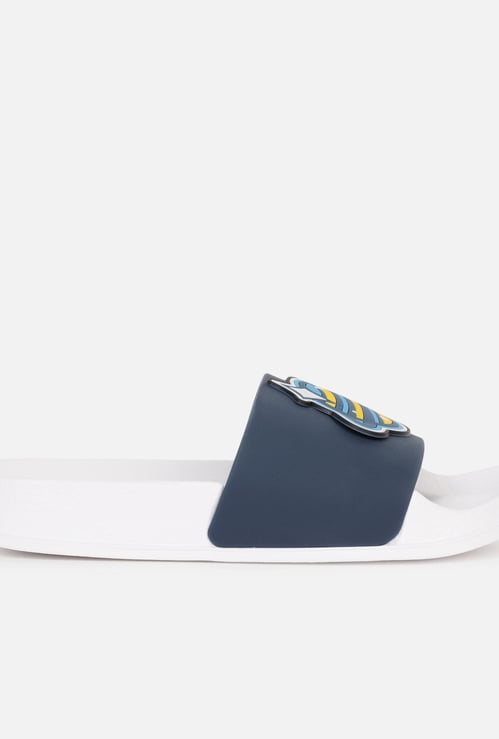 FAME FOREVER Boys Applique Sliders