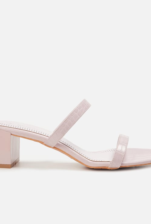 GINGER Women Solid Block Heels