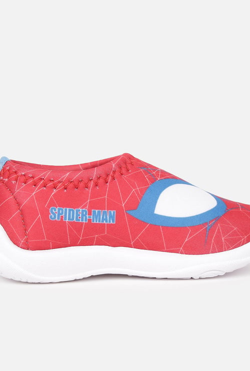 FAME FOREVER Boys Spiderman Print Slip-On Shoes