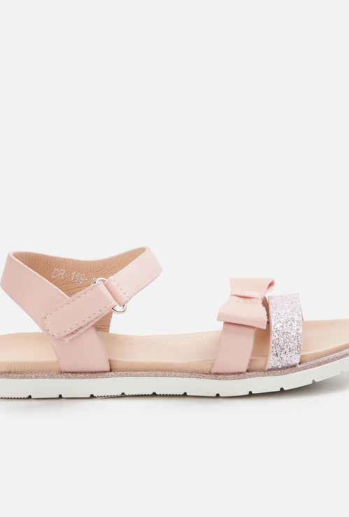 FAME FOREVER Girls Bow Detailed Sandals