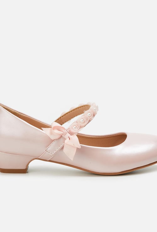 FAME FOREVER Girls Embellished Mary Janes