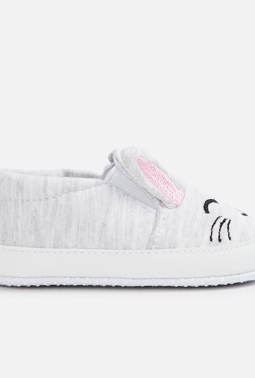 FAME FOREVER Girls Embroidered Booties