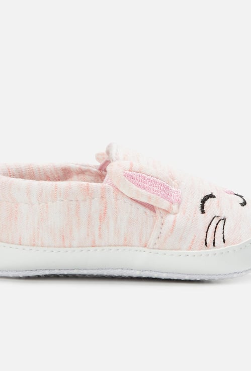 FAME FOREVER Girls Embroidered Booties