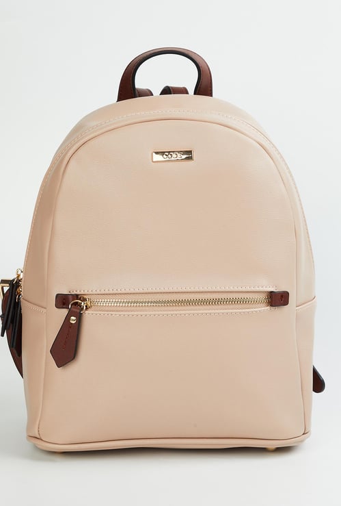 CODE Women Solid Backpack