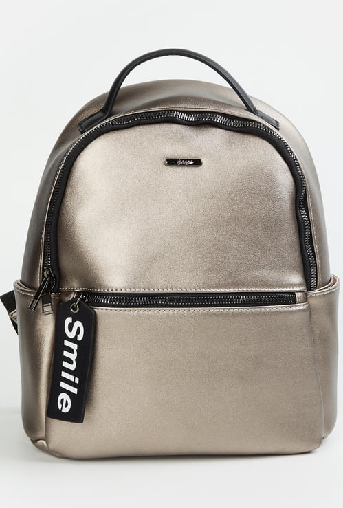 GINGER Women Solid Backpack