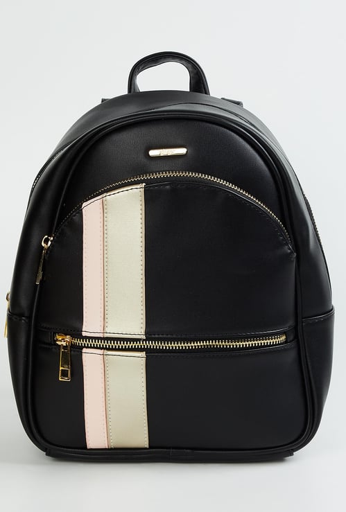 GINGER Women Colourbloked Backpack
