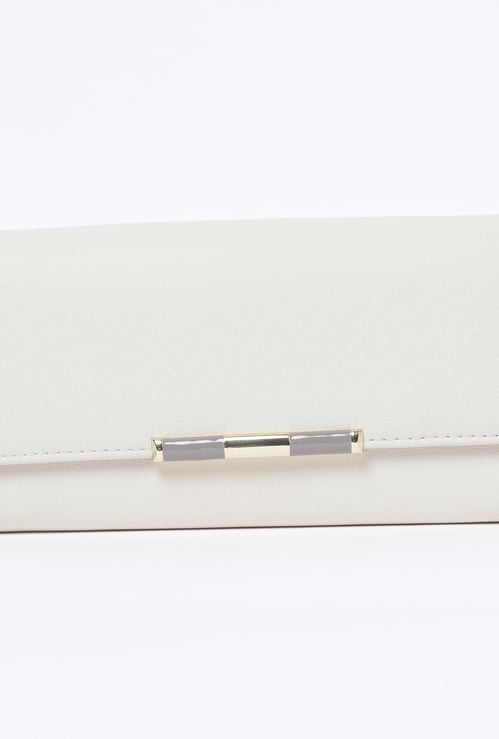 GINGER Women Solid Three-Fold Wallet