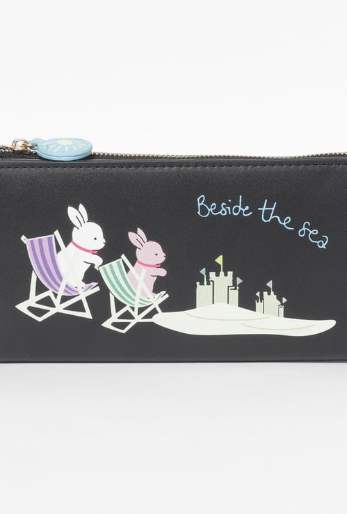 GINGER Women Printed Bi-Fold Wallet