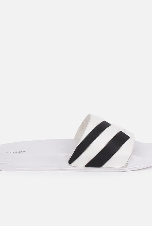 FORCA Men Striped Sliders