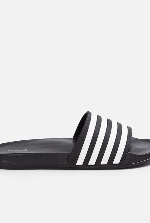 FORCA Men Striped Sliders