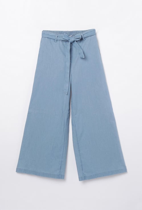 FAME FOREVER YOUNG Girls Solid Palazzos