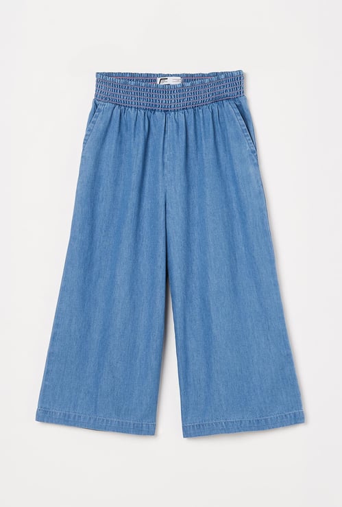 FAME FOREVER KIDS Girls Denim Palazzo