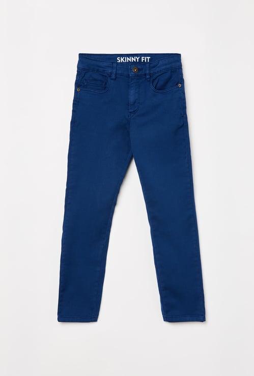 BOSSINI Girls Solid Casual Trousers