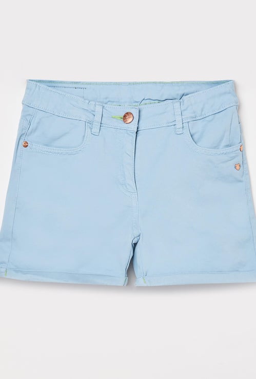 BOSSINI Girls Solid Shorts