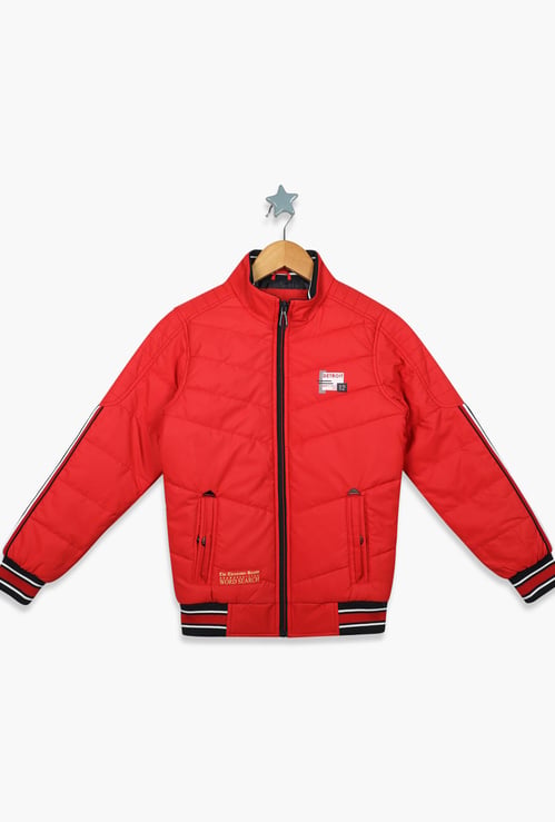 MONTE CARLO Boys Solid Puffer Jacket