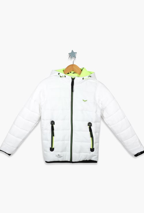 MONTE CARLO Boys Solid Puffer Jacket