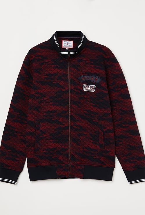 MONTE CARLO Boys Printed Quilted Jacket