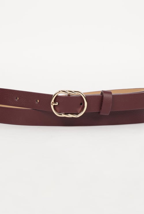 GINGER Women Solid Casual Belt