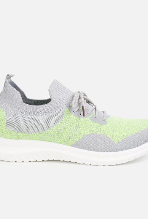 GINGER Women Mesh Lace-Up Sports Shoes