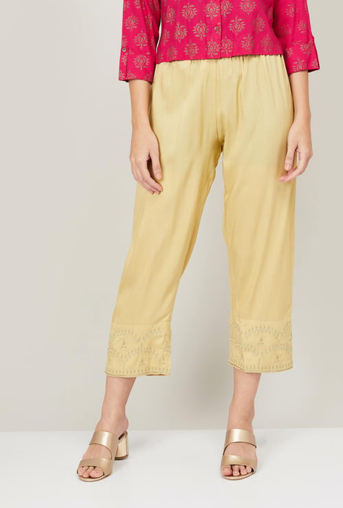 MELANGE Women Straight Pants