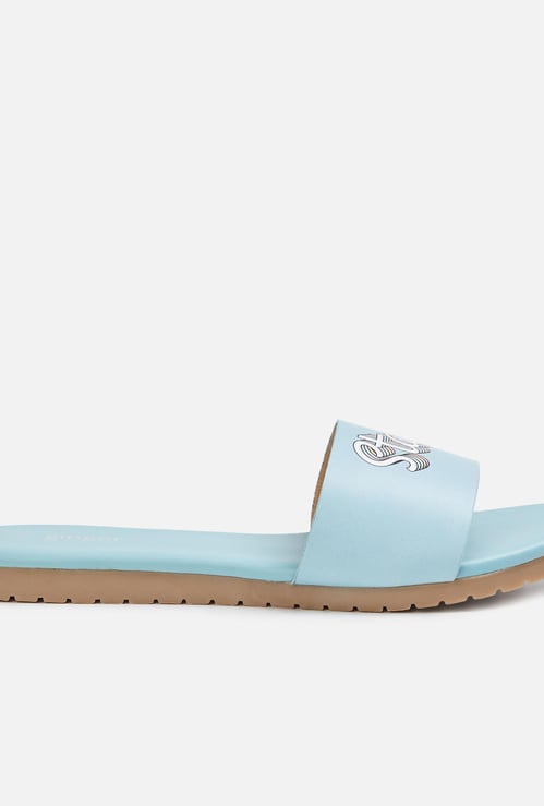 GINGER Women Printed Sliders