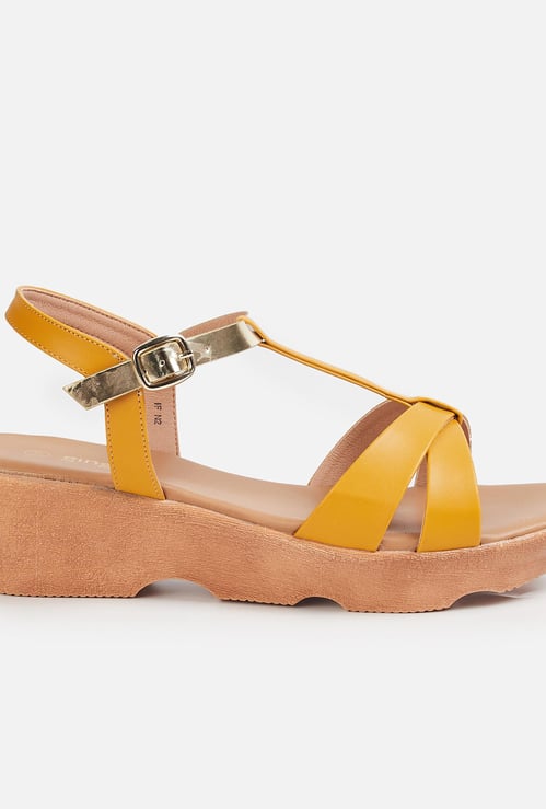 GINGER Women Solid Wedges