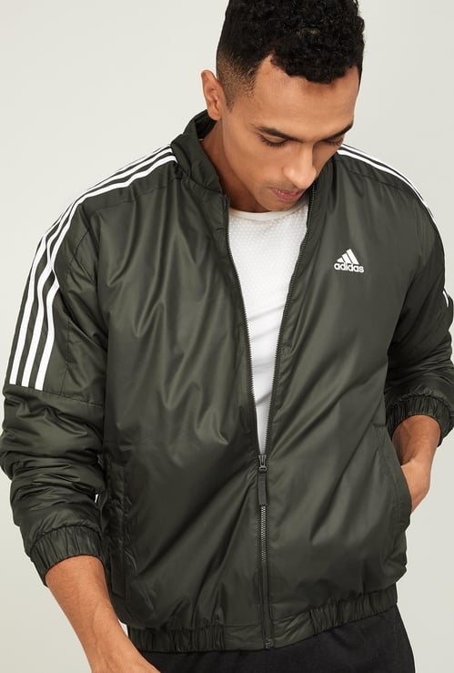 ADIDAS Men Striped Jacket