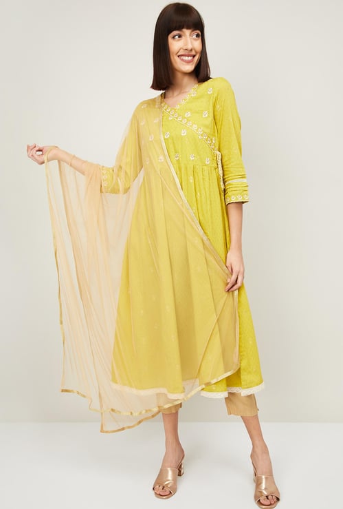 MELANGE Women Solid Dupatta