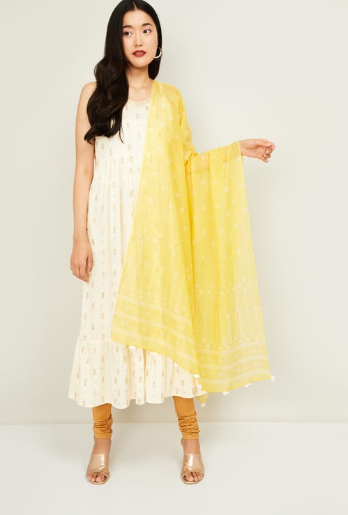 MELANGE Women Printed Dupatta