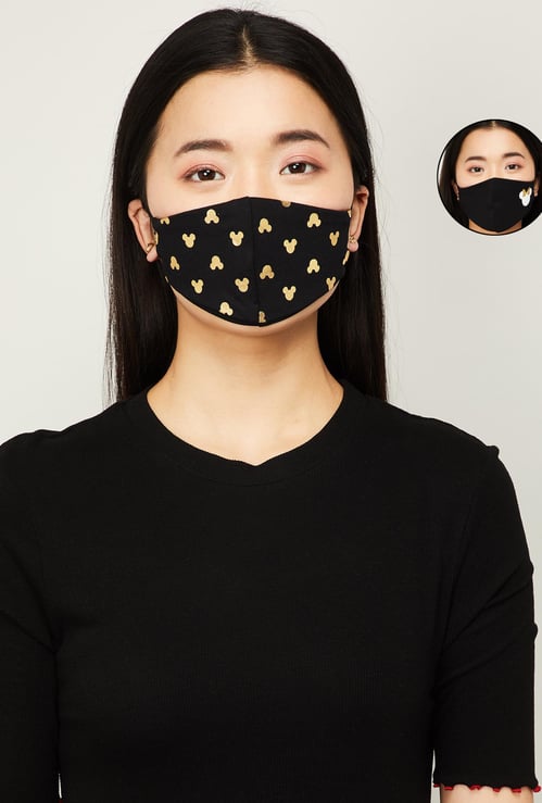GINGER Women Printed Face Mask- Pack of 2