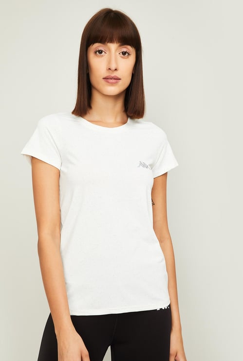 KAPPA Women Solid Sports T-Shirt