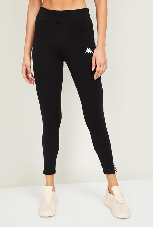 KAPPA Women Printed Sports Tights