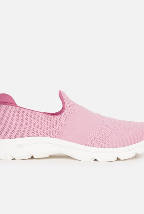 FAME FOREVER Girls Textured Slip-On Shoes