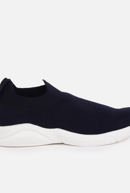 FORCA Men Textured Slip-On Casual Shoes