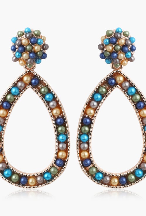 ESTELE Women Beaded Drop Earrings