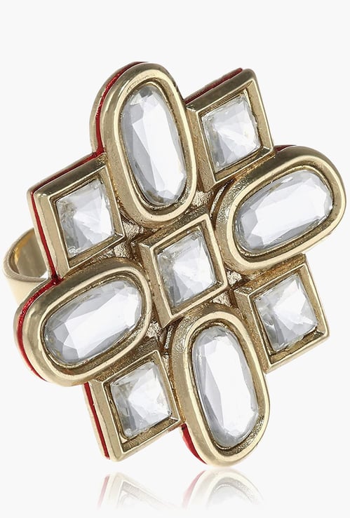 ESTELE Women Embellished Ring