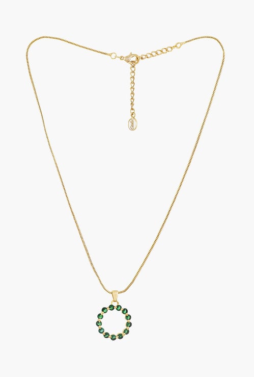 ESTELE Embellished Pendant Necklace