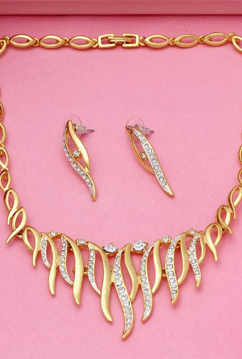 ESTELE Women Flaming Passion Necklace Set