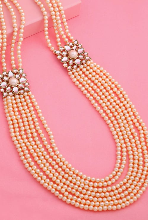 ESTELE Embellished Royal 7-String Necklace